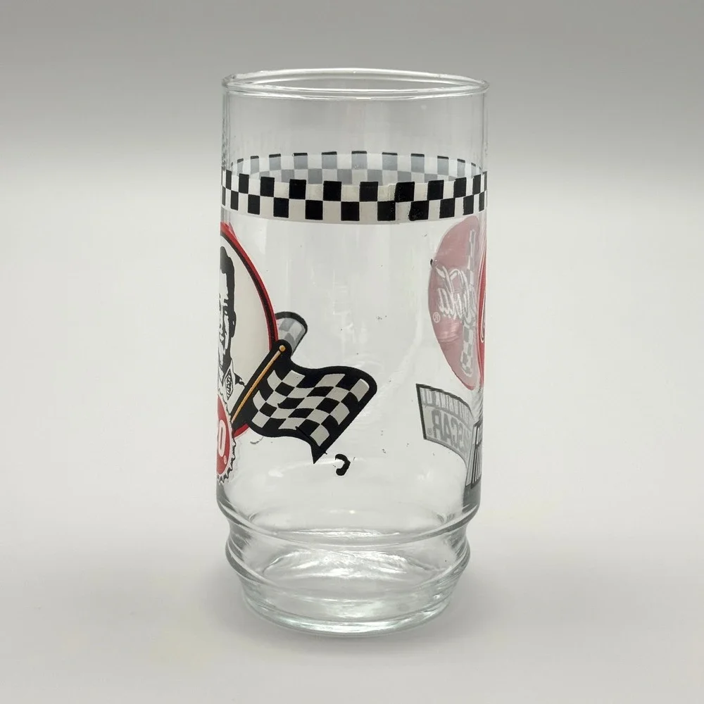 Tony Stewart Coca-Cola Glass NASCAR 20 Vintage Collectible‎ Drinking Cup